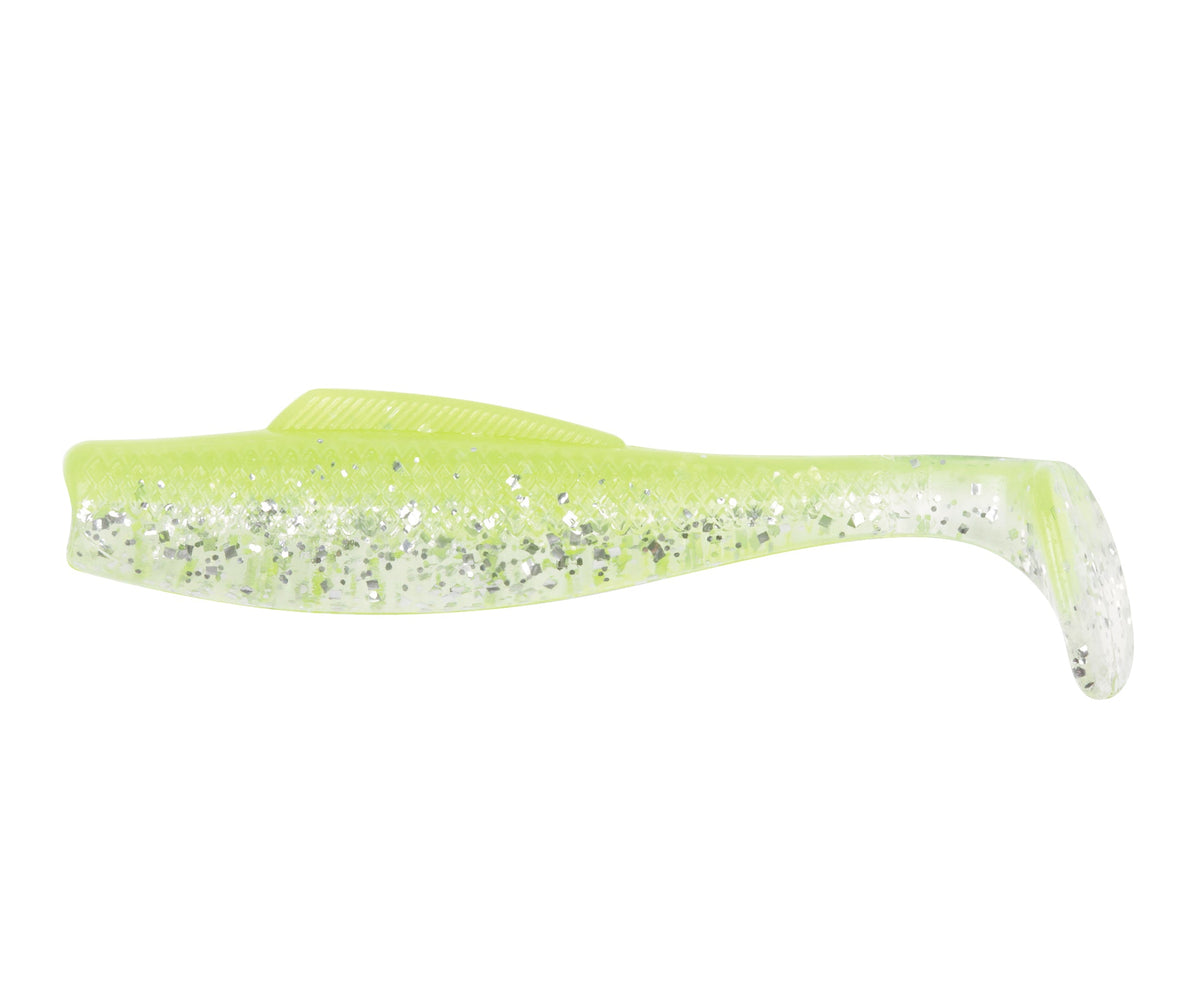 Z-Man MinnowZ 3in – Ghost Chartreuse