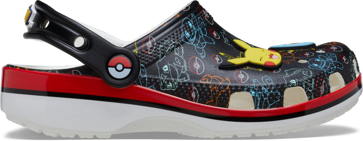 Crocs Pokemon Print Classic Toddler Clog 211345-90H