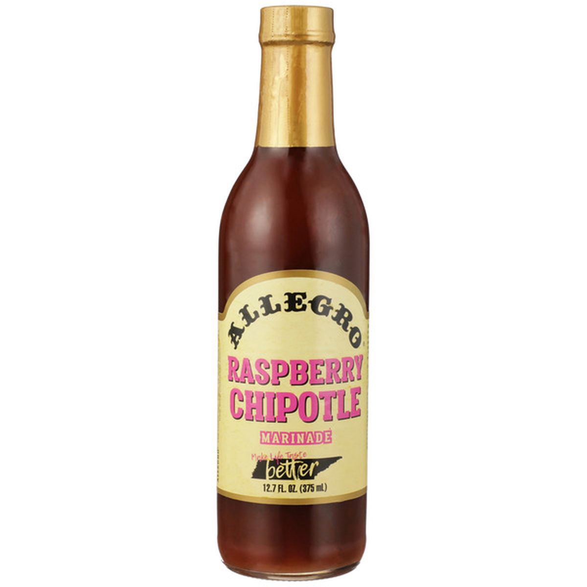 Allegro Raspberry Chipotle Marinade 375 ml bottle