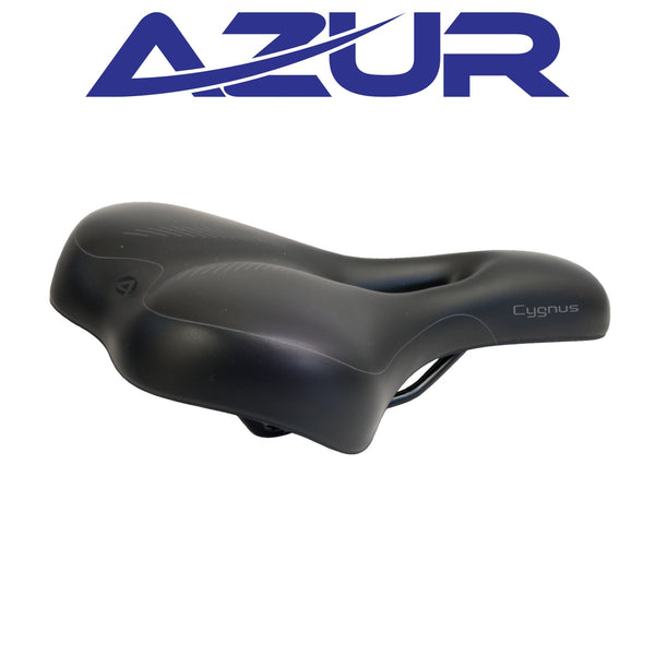 Azur Cygnus Pro Bicycle Saddle – Black