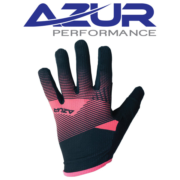 Azur L60 full-finger cycling glove in Peach