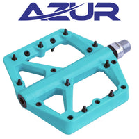 Azur Husky Flat Pedal – Light Blue