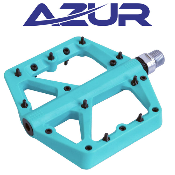 Azur Husky Flat Pedal – Light Blue