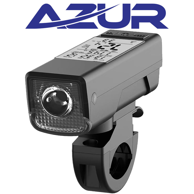 Azur GPS Front Bike Light – 450 Lumens