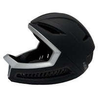 Azur KFF1 Full-Face Helmet – 52–56cm - 52-56 cm / Black/Silver