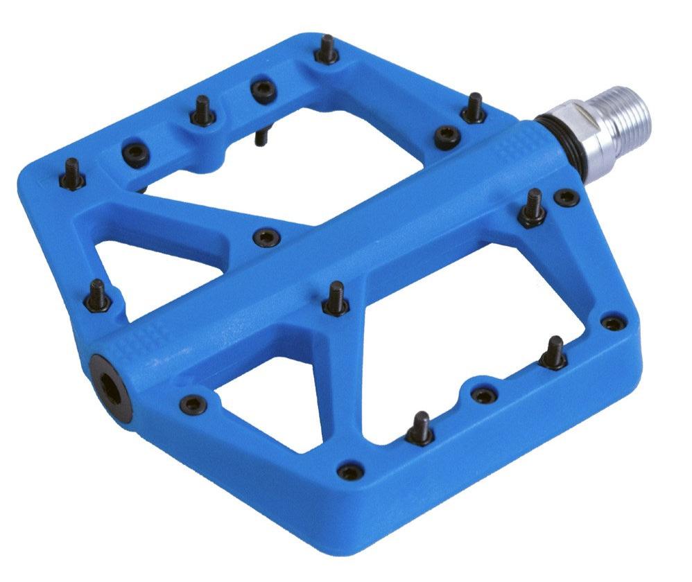 Azur Husky Flat Pedals - DARK BLUE