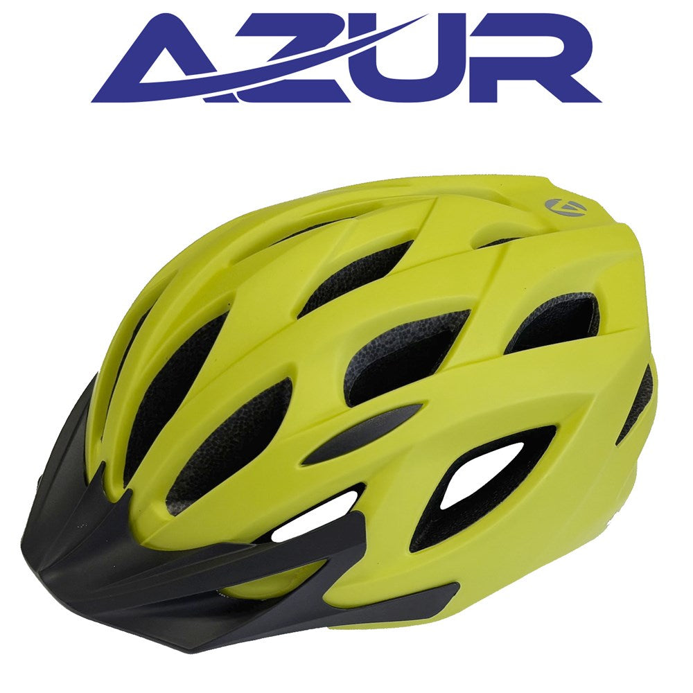 Azur L61 helmet in neon