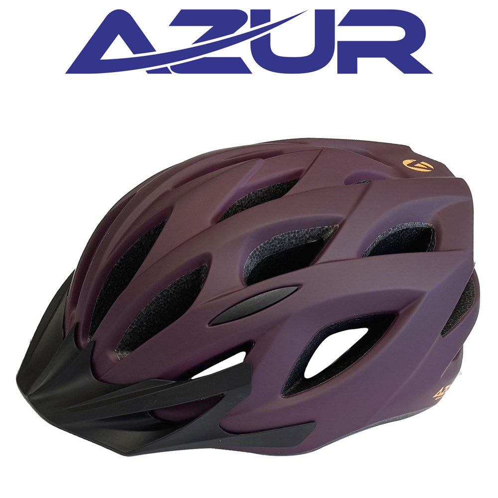 Azur L61 helmet in plum