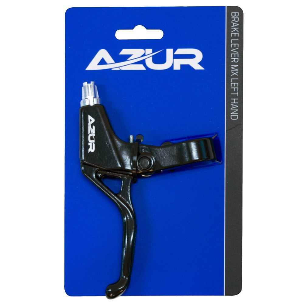 Azur MX left-hand bicycle brake lever, model ABLMXLH