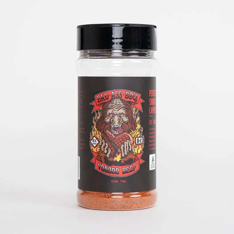 Bad Ass BBQ Voodoo Beef Rub 225 g bottle