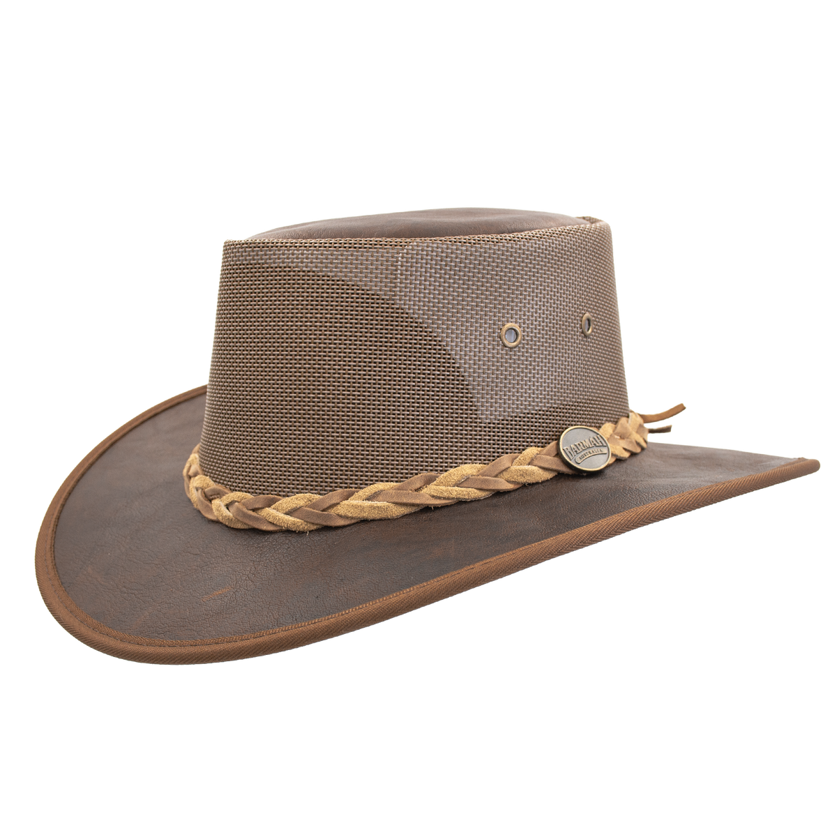 Barmah 1038HC Squashy Kangaroo Cooler hat in Hickorystone