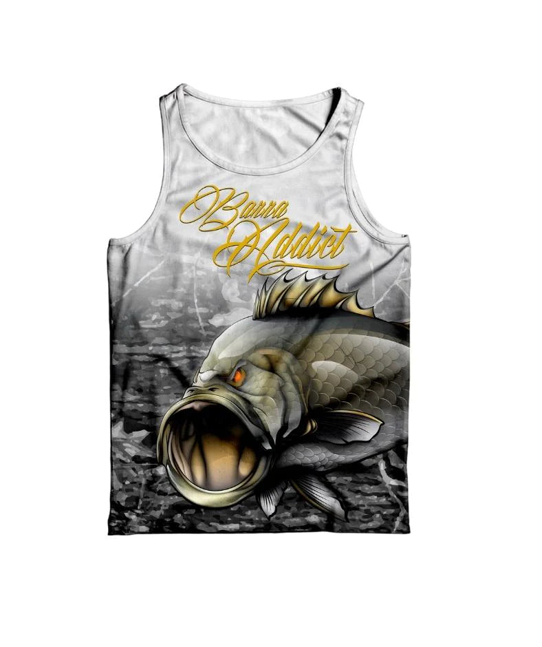 Mad Keen Barra Addict Singlet