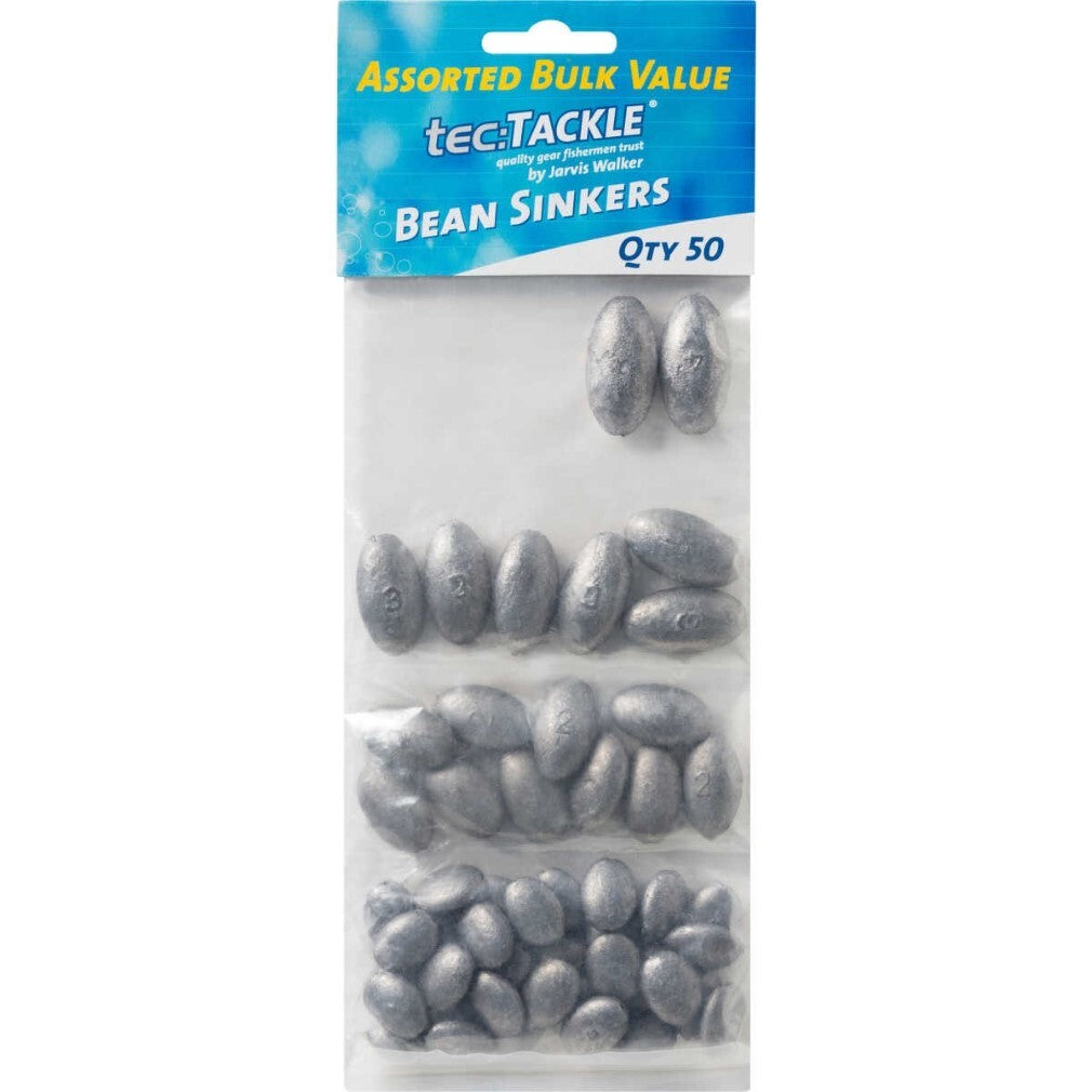 Jarvis Walker Assort Bean Sinker Pack