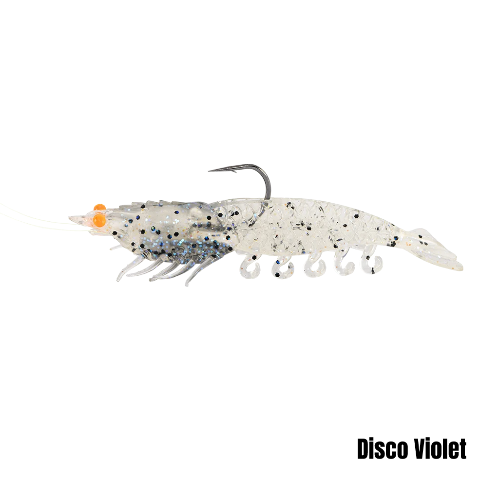 Berkley PowerBait CullShrimp, Disco Violet