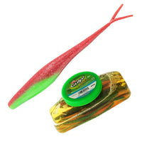 Berkley Gulp Alive Jerk Shad7in Nuclear Chicken tub