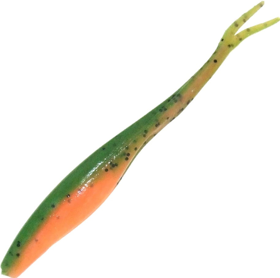 Berkley Gulp Jerk Shad 5in / Lime Tiger Glow