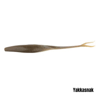 Berkley Gulp jerkshad, yakkasnak (manufacturer shared-size colour illustration)