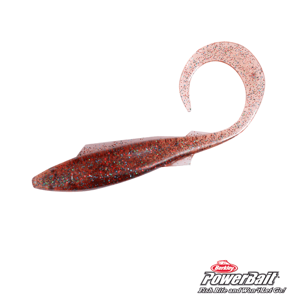 Berkley Powerbait Nemesis Curl Tail 4in Bloodworm