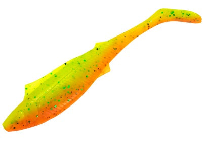 Berkley PowerBait Nemesis Paddle Tail5in Fire Tiger