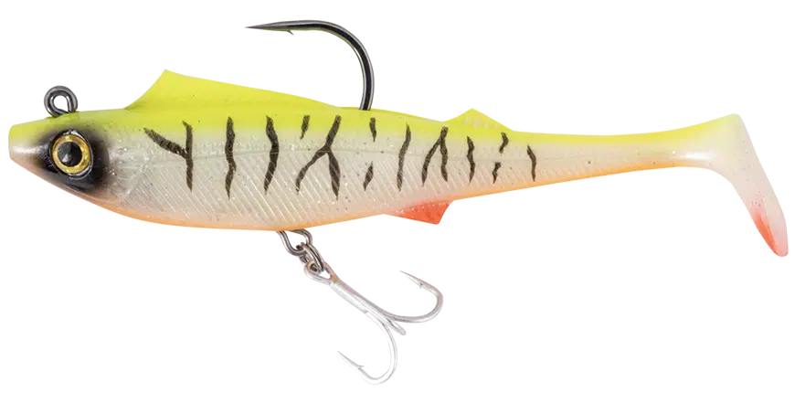 Berkley Shimma Pro Rig 4.5in / Pearl Tiger