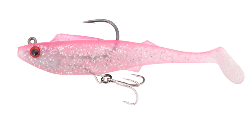 Berkley Shimma Pro Rig 4.5in / Pink Glitter
