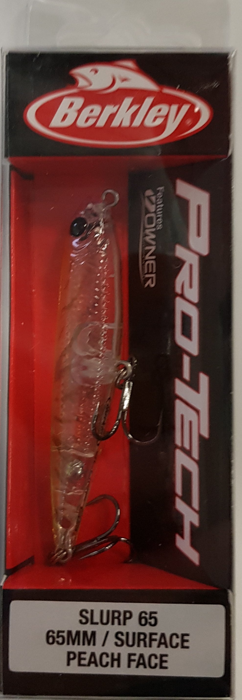 Berkley Pro-Tech Slurp 65mm Peach Face original package