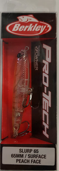 Berkley Pro-Tech Slurp 65mm Peach Face original package