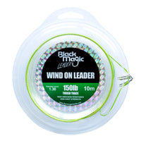 Black Magic Wind On Leader 150lb 10m