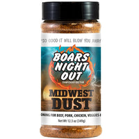 Boars Night Out Midwest Dust 349g seasoning shaker