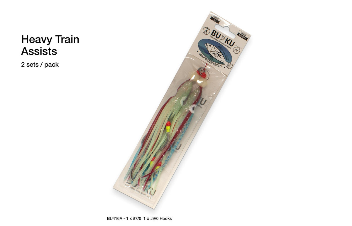 Buku SnapBait Heavy Train Assists 2 Pack - 80g / Green Lumo