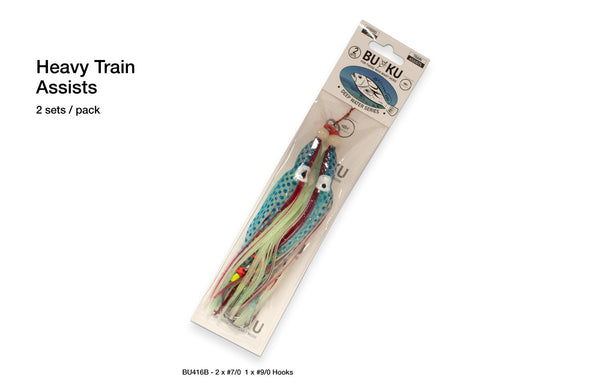 Buku SnapBait Heavy Train Assists 2 Pack - 110g / Green Lumo