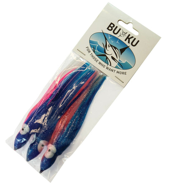 Buku Octopus Skirt 5.5in - Blue/Pink