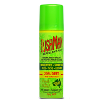 Bushman Plus 20% DEET insect repellent aerosol 50g