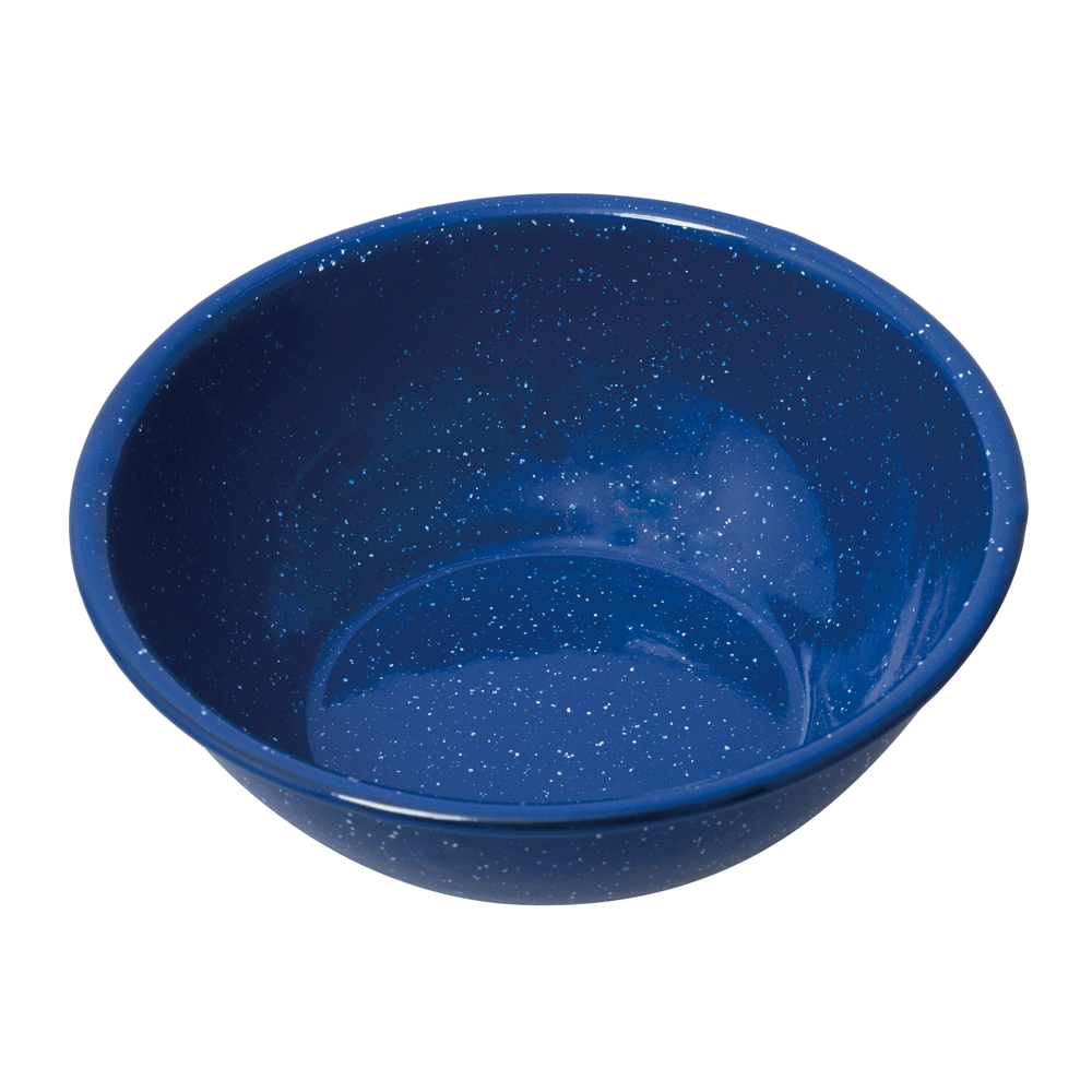 Campfire navy speckled enamel bowl, 16cm