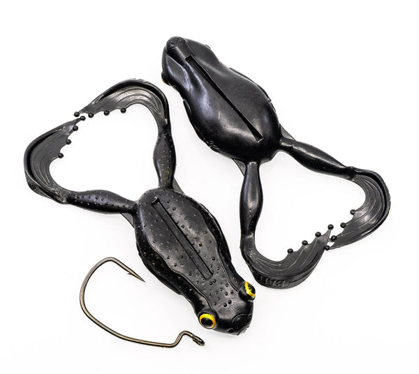 Chasebaits Flexi Frog 40mm 40mm / Black