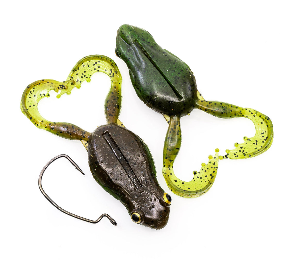 Chasebaits Flexi Frog 40mm 40mm / Green Pumpkin Watermelon