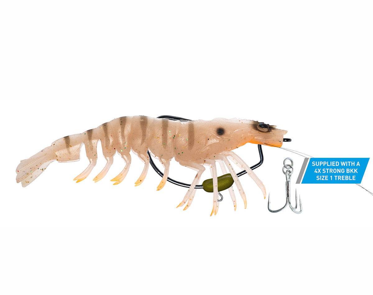 Chasebaits Flick Prawn 180mm 180mm / Brown Tiger