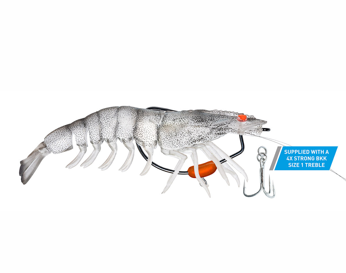 Chasebaits Flick Prawn 180mm 180mm / Crystal