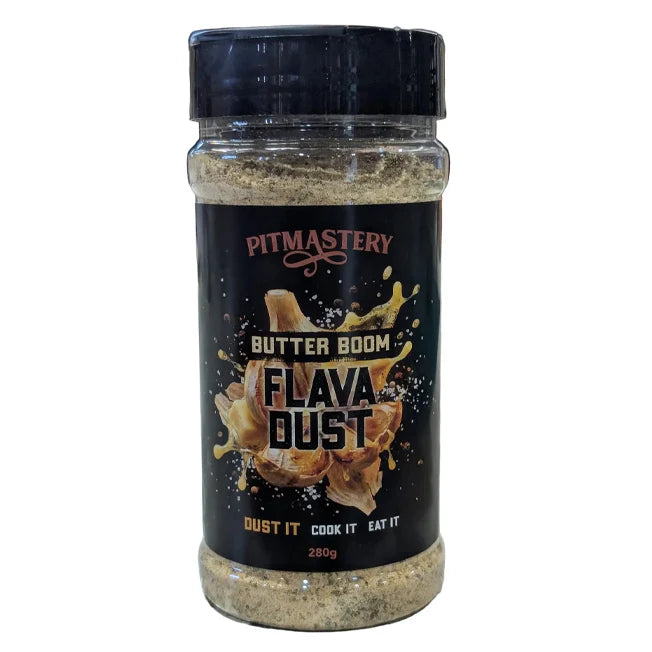 Pitmastery Butter Boom Flava Dust seasoning, 280g