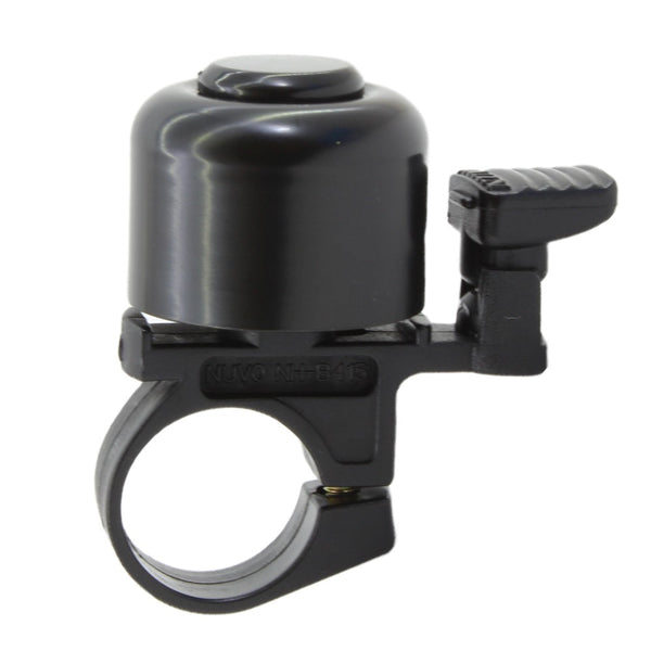 Black Bikelane 1214 compact alloy flick bell