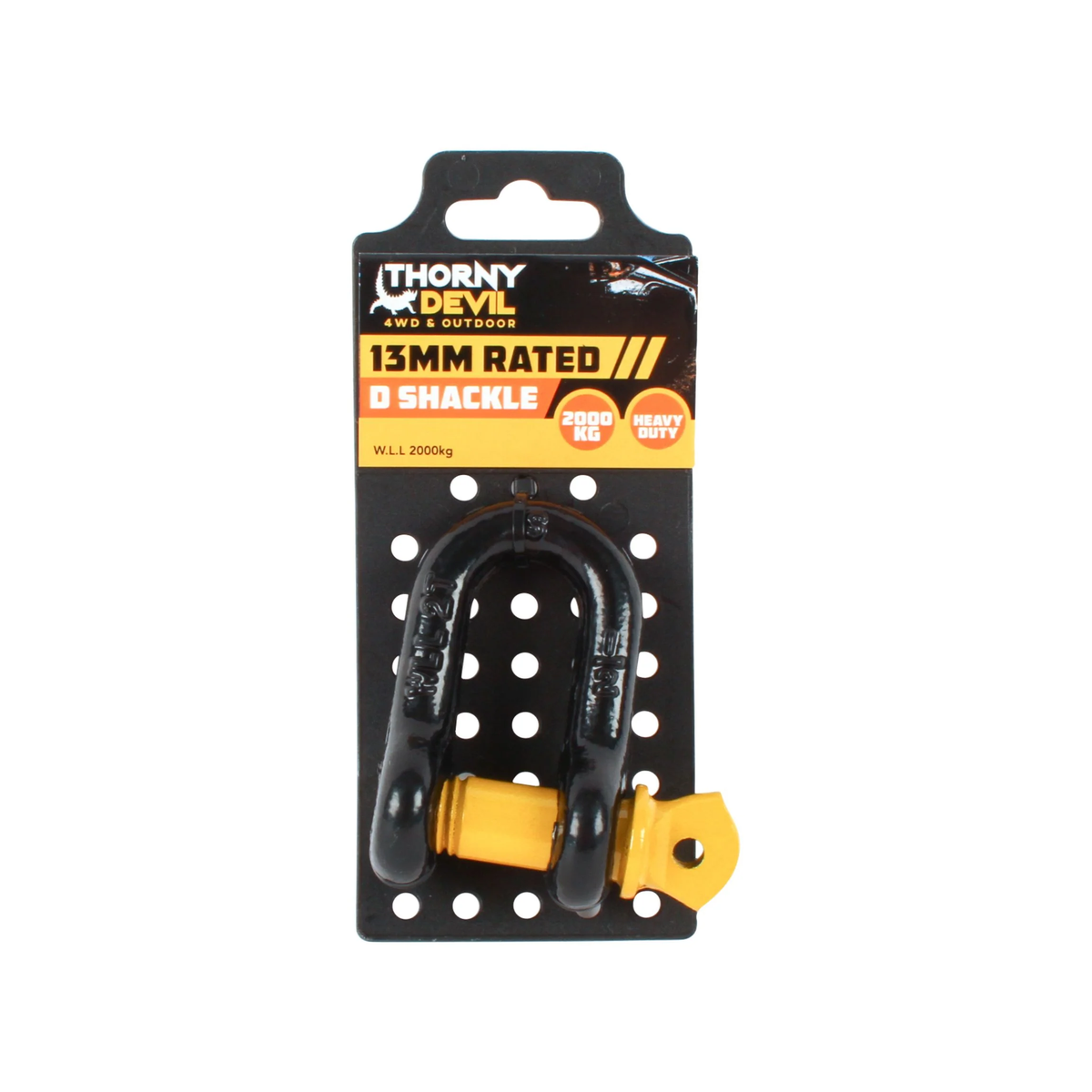 Thorny Devil Rated D Shackle – 13mm, 2000kg