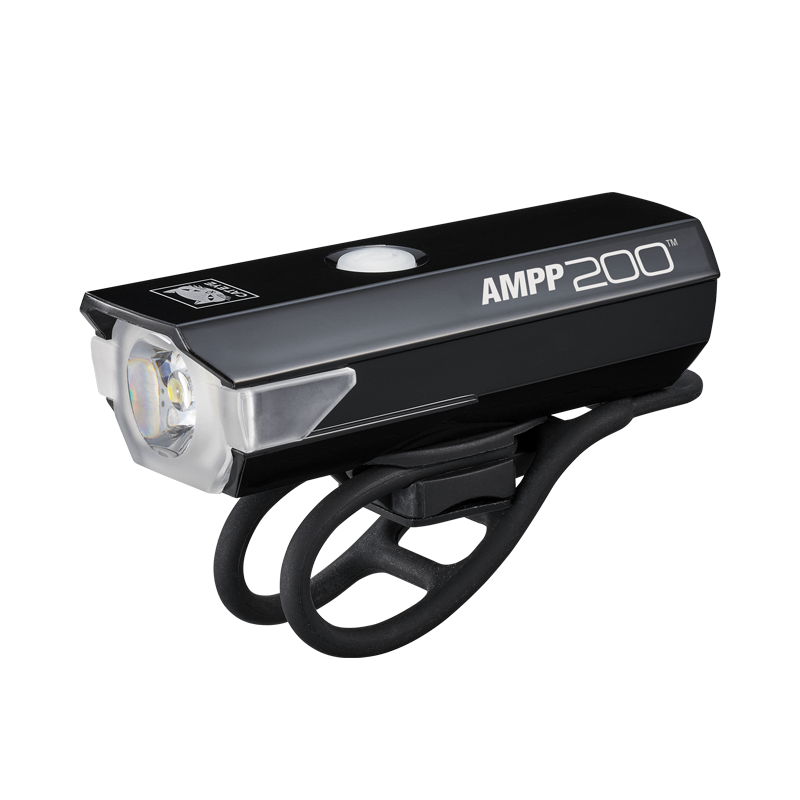 Cateye AMPP200 USB-C rechargeable 200 lumen front bike light
