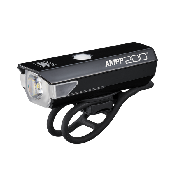 Cateye AMPP200 USB-C rechargeable 200 lumen front bike light