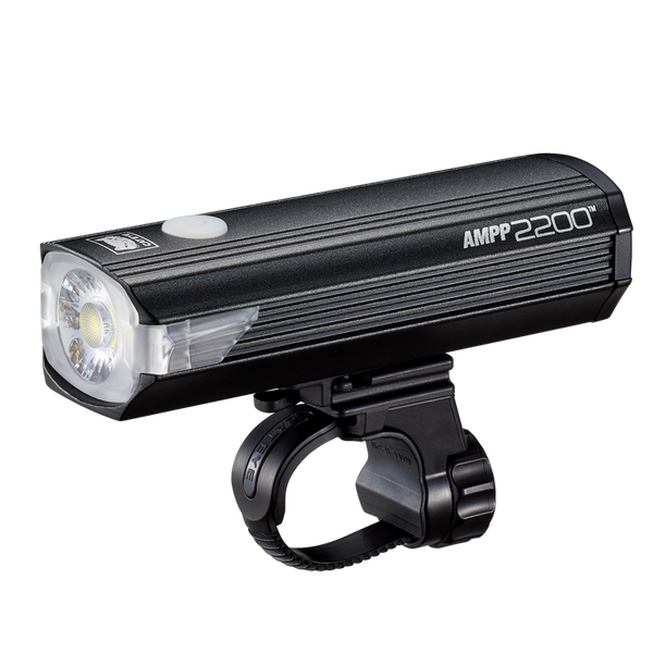 CatEye AMPP2200 USB-C front bike light with FlexTight handlebar bracket
