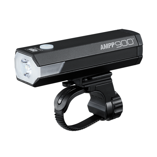 CatEye AMPP900 USB-C front bicycle light with FlexTight bracket