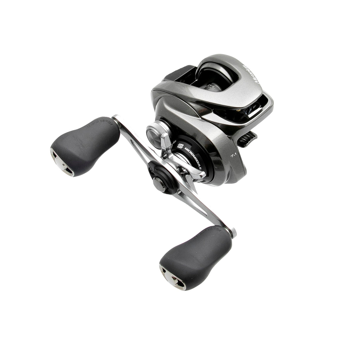 Shimano Metanium MGL 150HGB right-hand reel included in this Chopper combo; rod and braid not pictured.