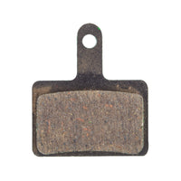 Clarks VX811 organic disc brake pad, friction surface and mounting shape