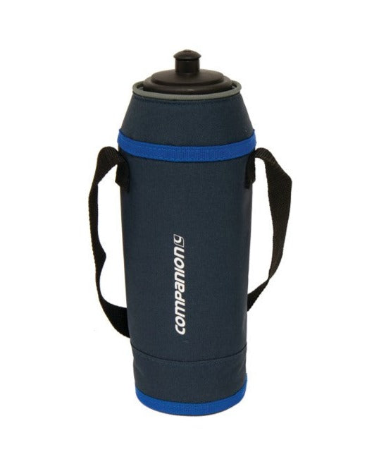 Companion 10000086 one-litre water jug with insulated cover and strap