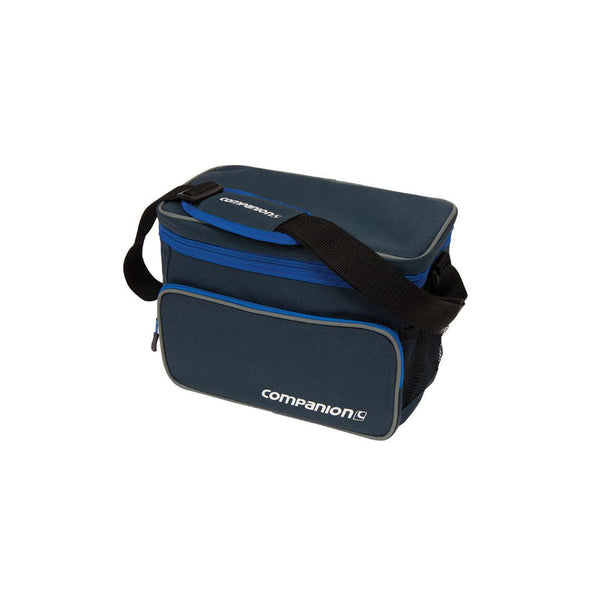 Companion 12-can Crossover Cooler in grey and blue