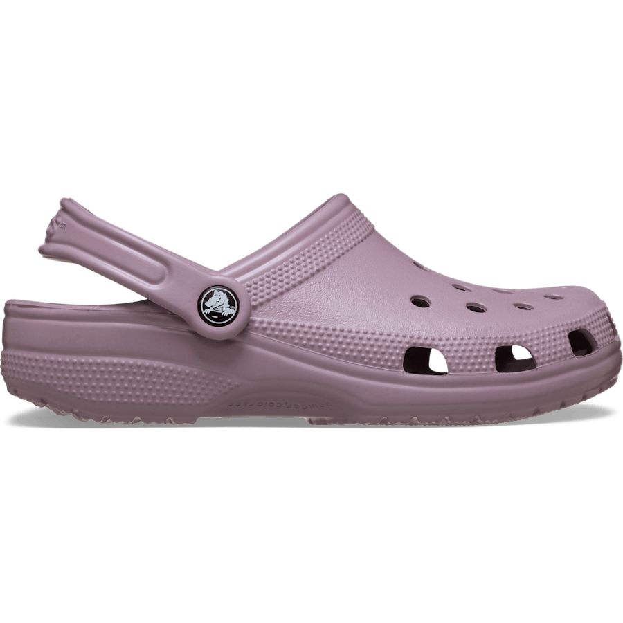 Crocs Classic Clog in Dusty Lilac, side view, model 10001-5EO